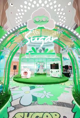 夏日倒計時！「巨型玻璃花房」閃現靜安大悅城，綠色風暴席卷魔都！